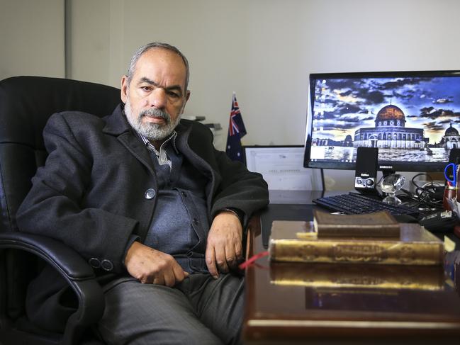 Parramatta Mosque president Neil El-kadomi said schools should not have knives whatsoever. Picture: Dylan Robinson