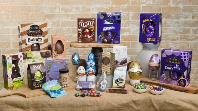 Some of the Easter treats sampled by out panel. Picture: Lachie Millard