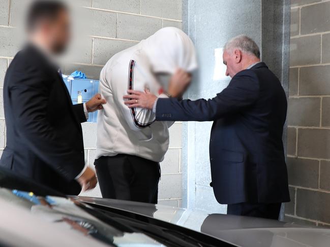 Polcie make on of two more arrests into the alleged murder of Mahmoud Ahmad. Picture: NSW Police