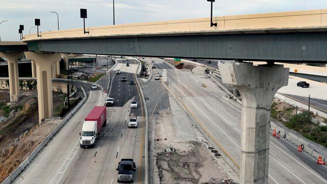 Hundreds of billions are needed to repair the US’s crumbling roads and bridges.Picture: AP