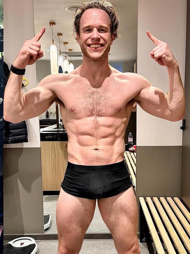 But men and women can't agree on what looks better, before or after? Picture: Instagram/OllyMurs