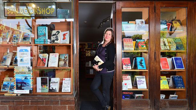 The rise in reading physical books. Deb Force, from Sun Bookshop, Yarraville. Picture: Nicki Connolly