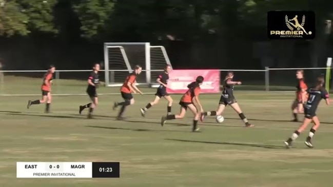 REPLAY: Premier Invitational - Gold Coast football – Eastern Suburbs v Magic United Red (U14/15 Girls)