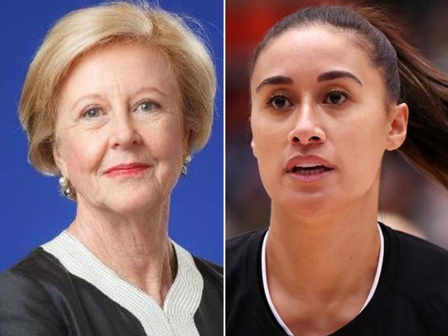 Gillian Triggs has backed Maria Folau.