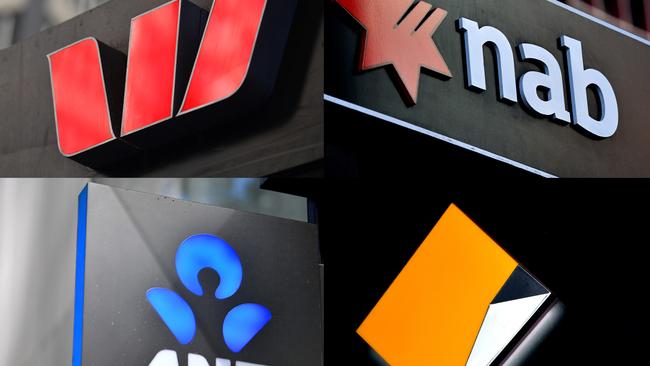 CBA and NAB continue to be the favoured twins of the big four. Picture: AAP/ Joel Carrett.