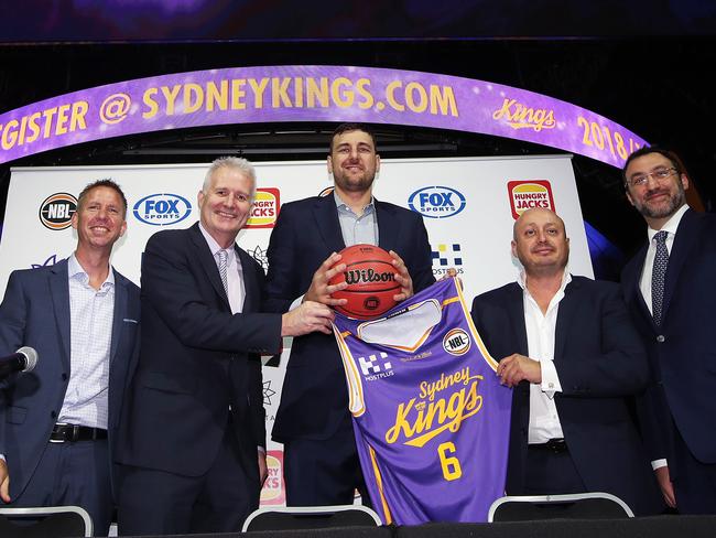 Andrew Bogut is the biggest signing in NBL history. Picture: Phil Hillyard