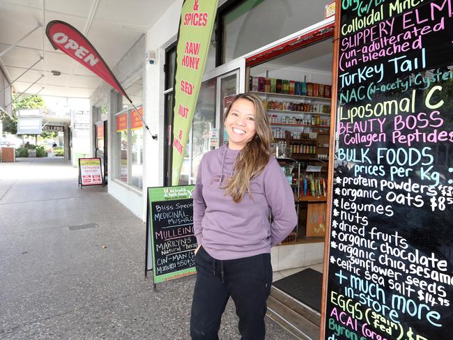 Bliss Health and Bulk Foods Owner Cris Nerit says Southport needs a “facelift”. Picture: Richard Gosling