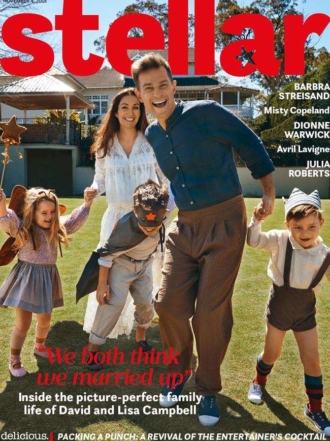 David and Lisa Campbell and their kids are the cover stars for this Sunday’s Stellar.