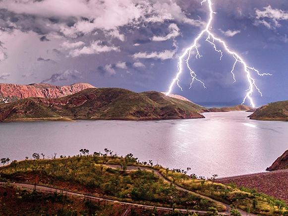 Australian Weather Calendar 2018. July.