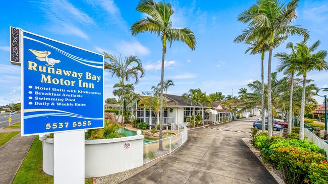 Runaway Bay Motor Inn has sold for the first time in more than 30 years. Picture: Supplied by CBRE