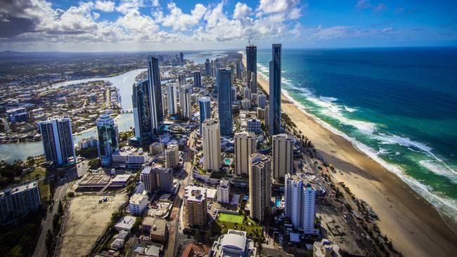 The Gold Coast’s tourism is facing a tough road ahead. Picture: Nigel Hallett