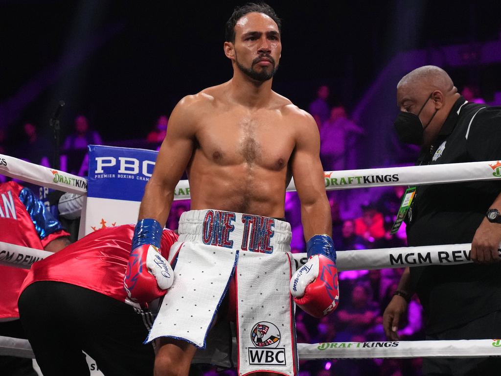 Keith Thurman is out injured.