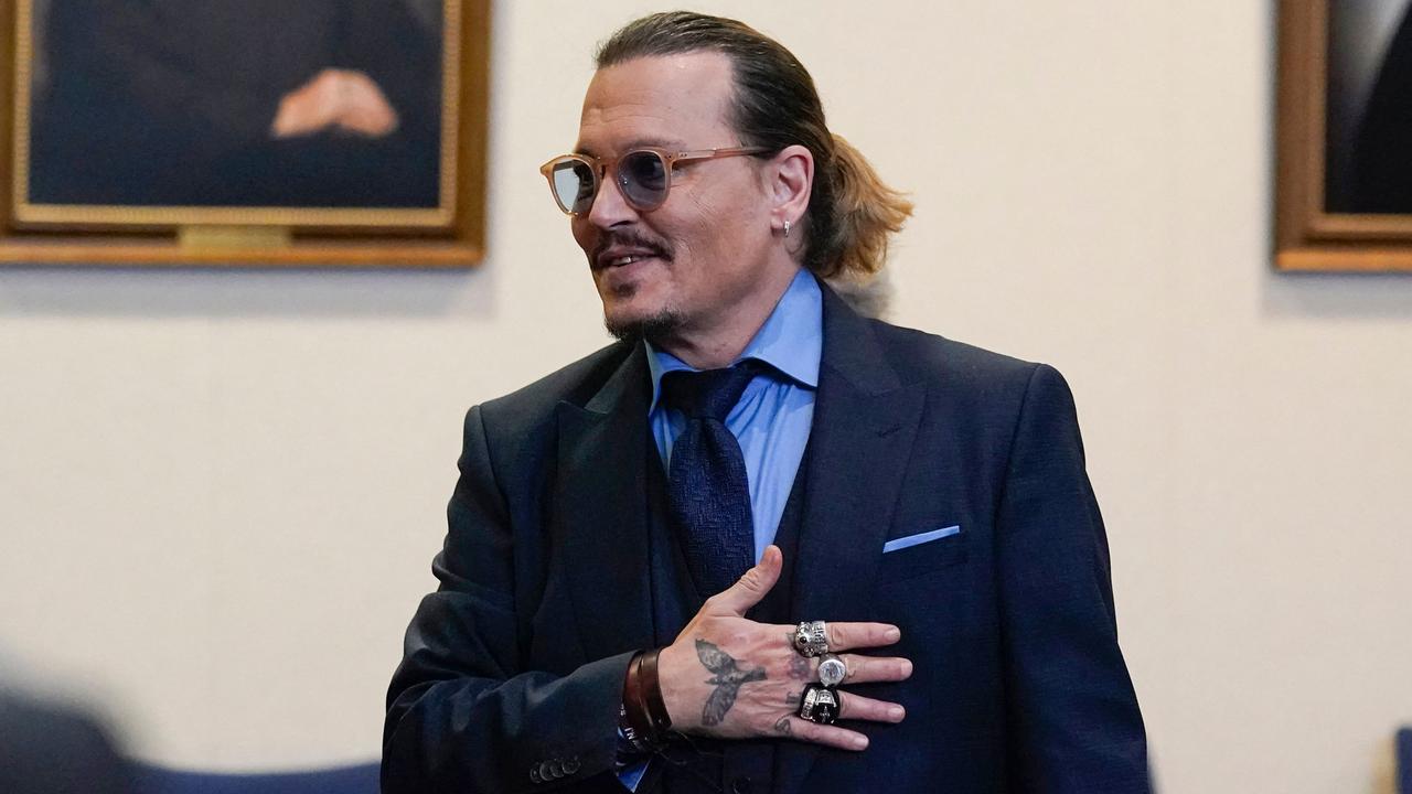 Depp emerged victorious from the high-profile defamation trial. Picture: Steve Helber/Pool/AFP