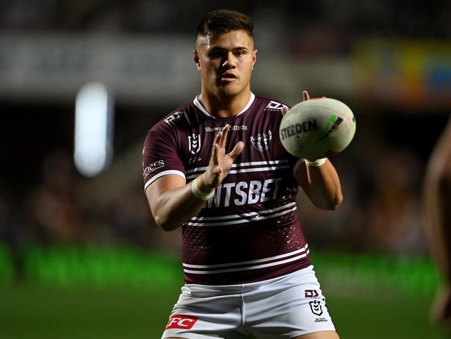 Josh Schuster hasn’t been able to meet the expectation of his high salary at the Sea Eagles. Picture: NRL Photos