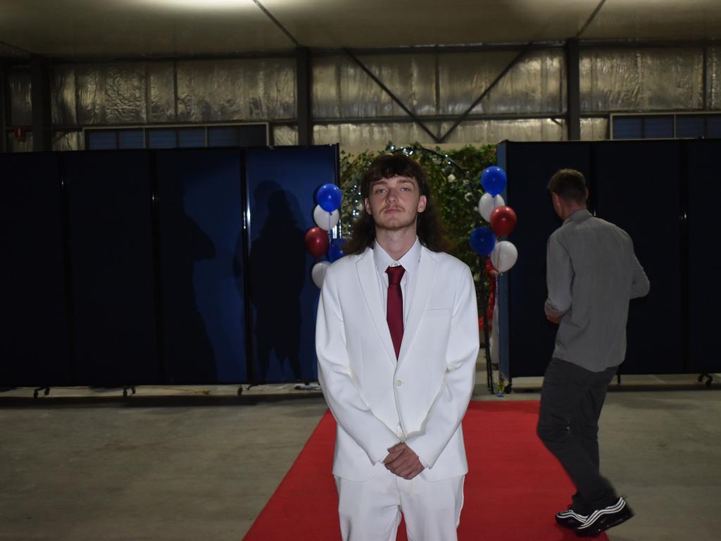 Rieley Beckett at Stanthorpe State High School's 2023 formal (Photo: NRM)