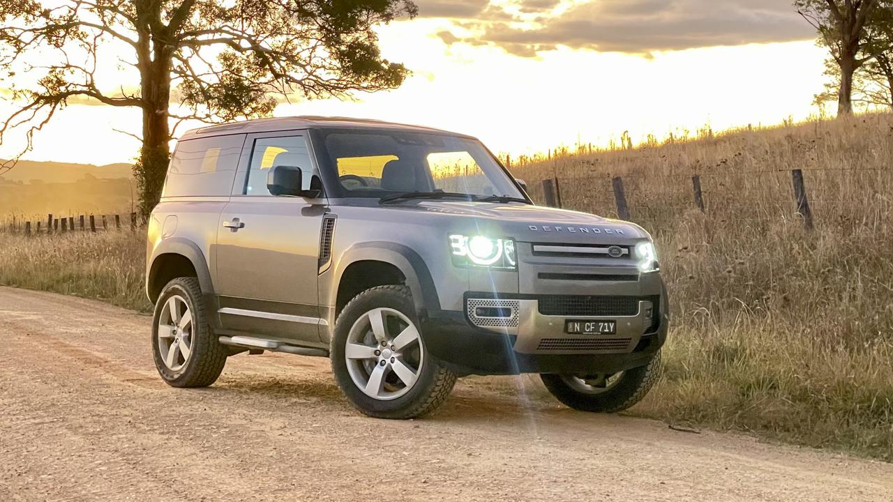 The Land Rover Defender is a modern, hi-tech 4WD.