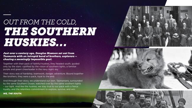 The brand narrative behind the birth of the Southern Huskies