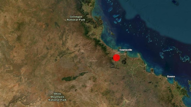 A 4.4 magnitude earthquake hit Townsville on Saturday night.