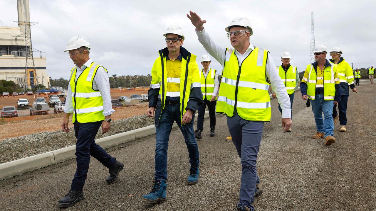 Anthony Albanese is in WA again on Thursday after announcing a critical minerals reserve. Picture: Mark Stewart / NewsWire