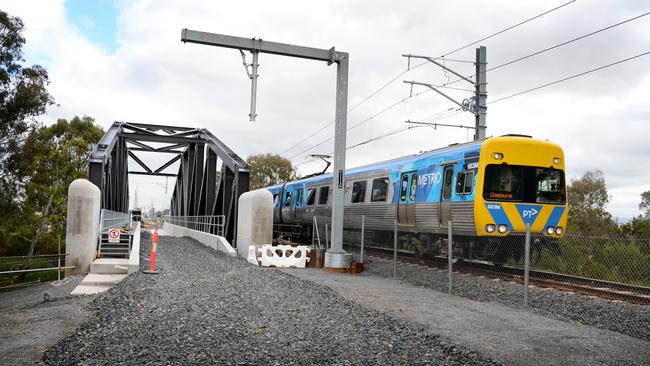 The teen allegedly wrote about derailing a train. Picture: NewsWire / Andrew Henshaw