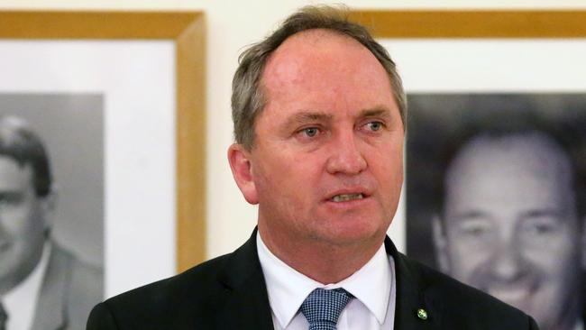 Deputy Prime Minister Barnaby Joyce is also open to other options. Picture: Ray Strange.