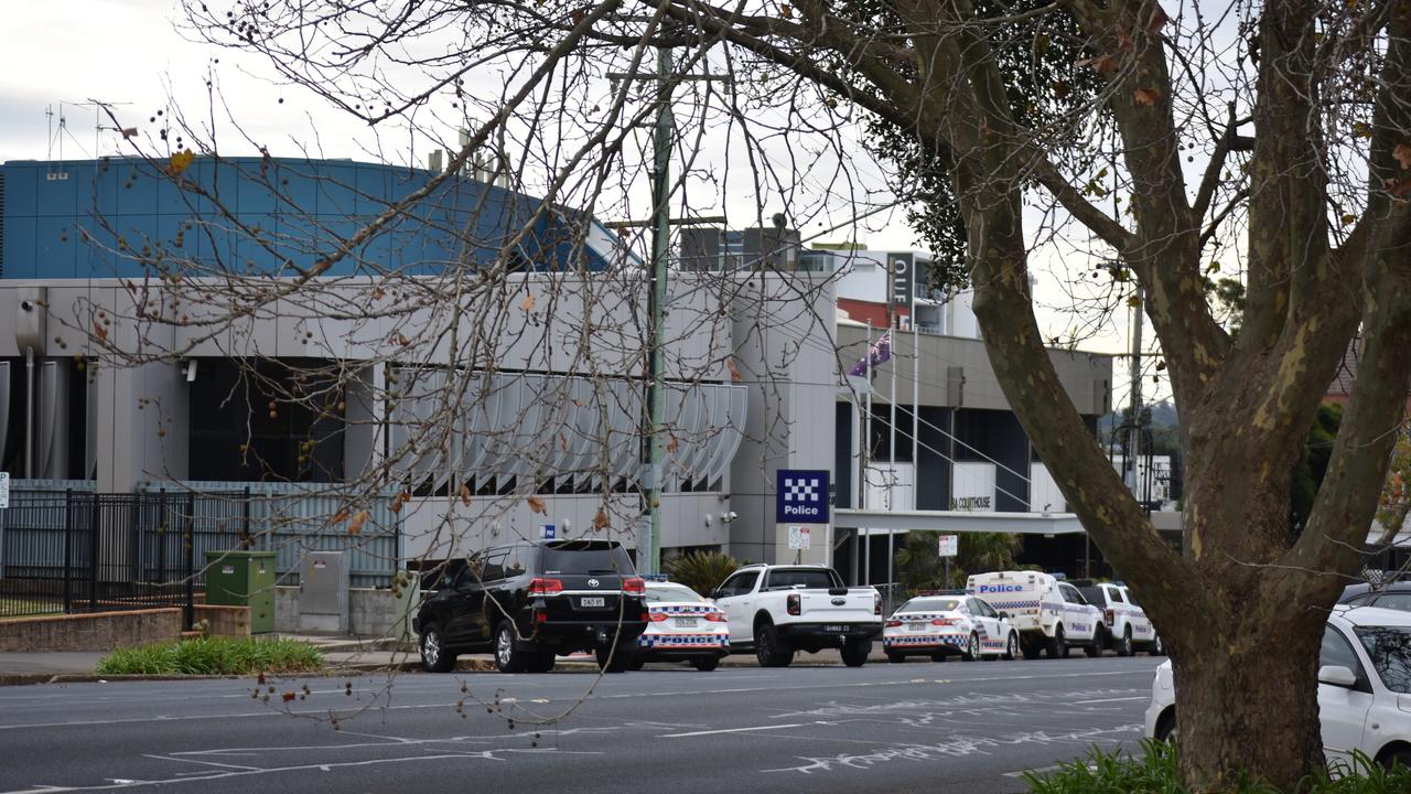 The Toowoomba Court House and police station.