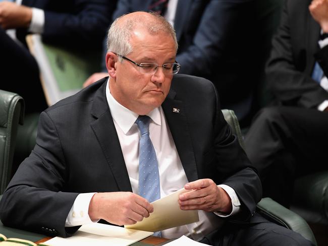 Things are looking grim for Scott Morrison’s government. Picture: Getty Images