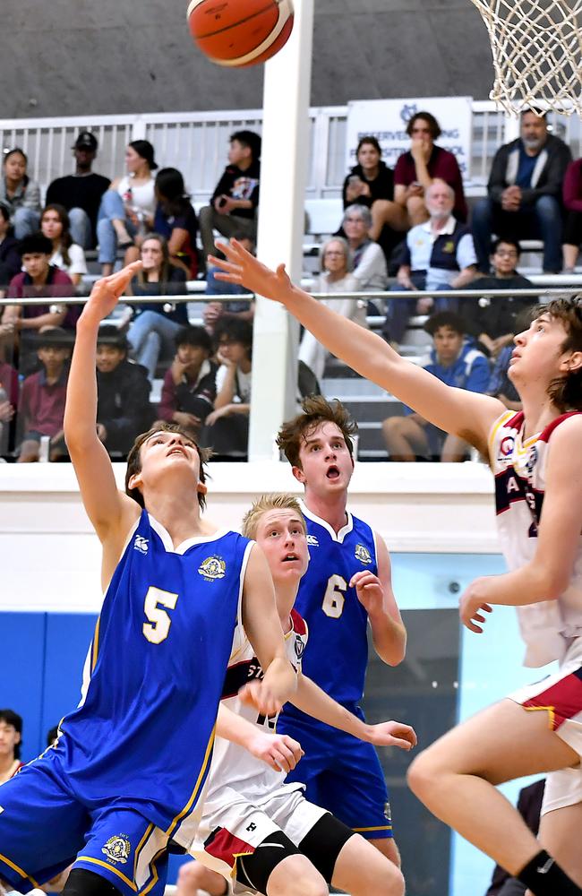 Nudgee College V BSH in Basketball Saturday August 20, 2022. Picture, John Gass