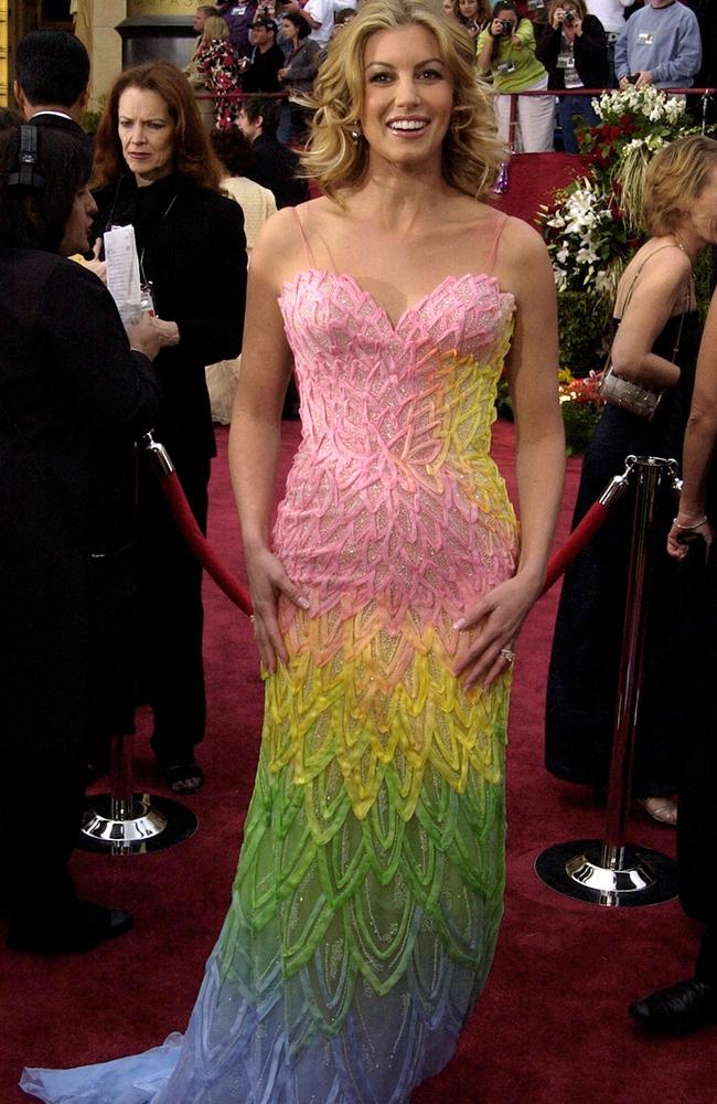 Faith Hill attends the 74th Annual Academy Awards. Picture: Getty