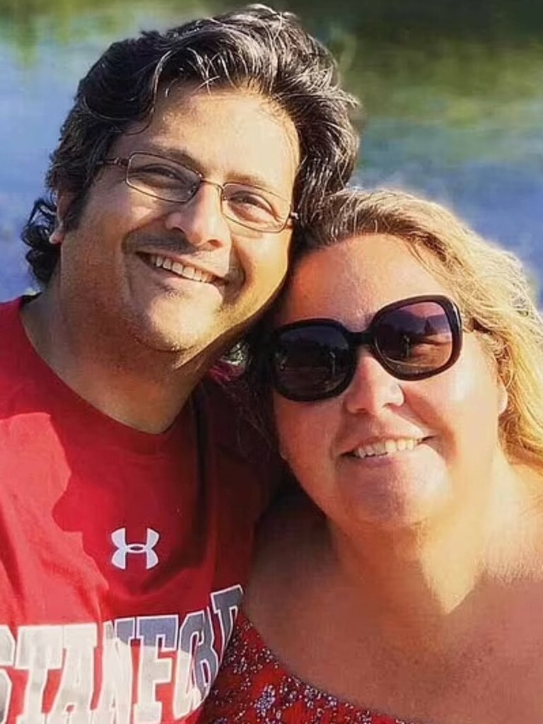 Shahzada Dawood pictured with his wife Christine. Source - Facebook
