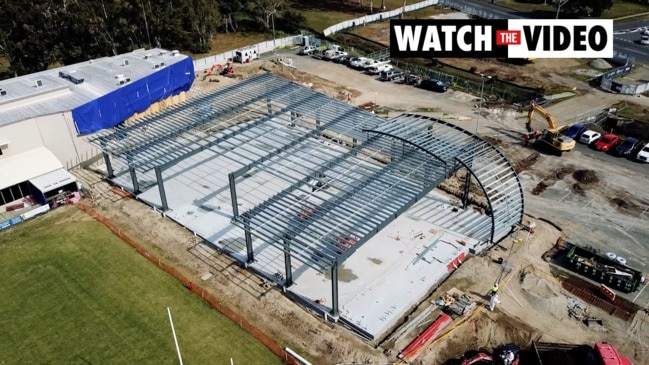 Drone footage of Wynnum Manly Leagues Club development