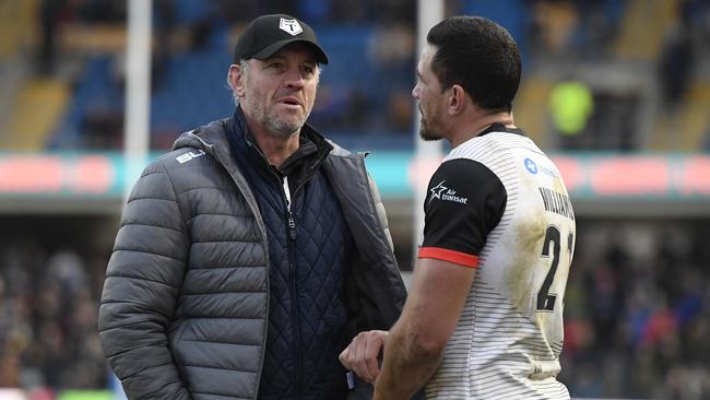 Sonny Bill Williams and Toronto coach Brian McDermott will be looking for new teams.