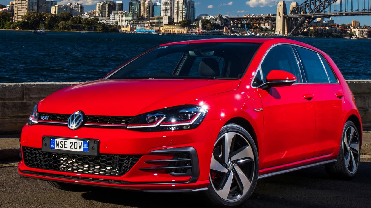 European favourite: The VW Golf has a far bigger following overseas.