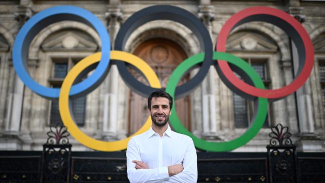 Head of the Paris Organising Committee Tony Estanguet. Picture: Christophe ARCHAMBAULT / AFP