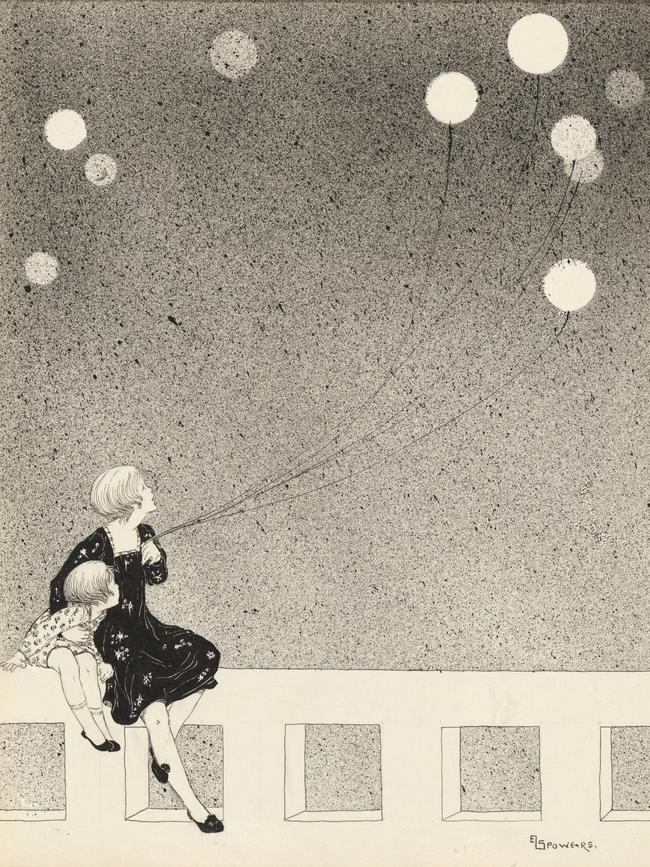 Ethel Spowers Balloons, c. 1920, National Gallery of Australia, Kamberri/Canberra, gift of Chris Montgomery 1993