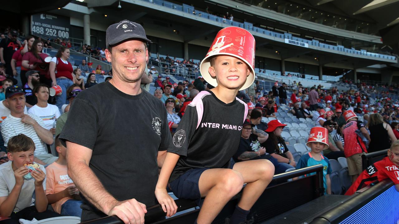 Pat and Jackson Prendergast. Picture: Alan Barber