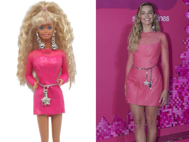 Margot Robbie as Barbie Earring Magic Barbie.