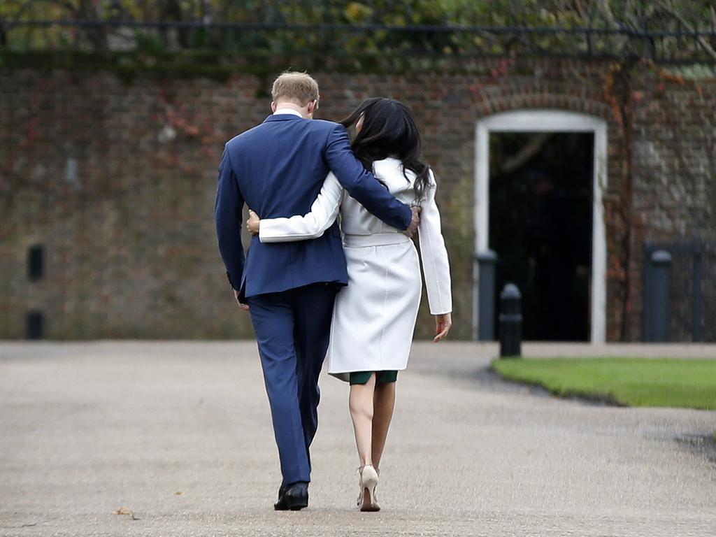 Harry and Meghan have turned their back on the royal family. Picture: AP Photo/Alastair Grant