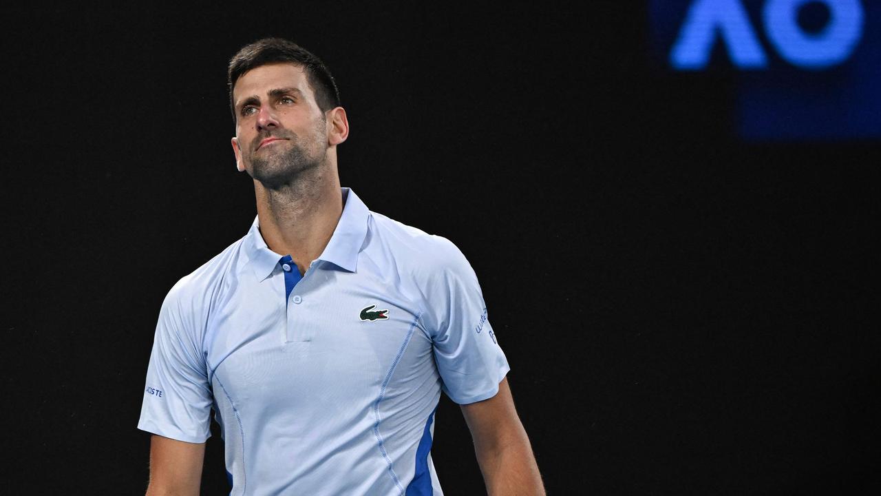 Covid sledge stops Novak Djokovic in his tracks during Australian Open ...