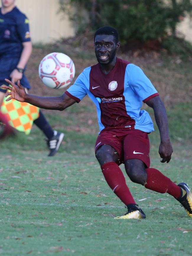 Coomera No.10 Ferdinand Annor. Picture: Mike Batterham