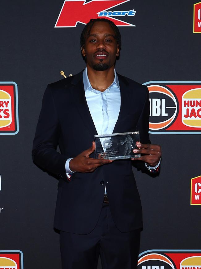 Back-to-back Defensive Player of the Year Antonius Cleveland says it’s time for the league to put more respect on defenders. Picture: Getty Images