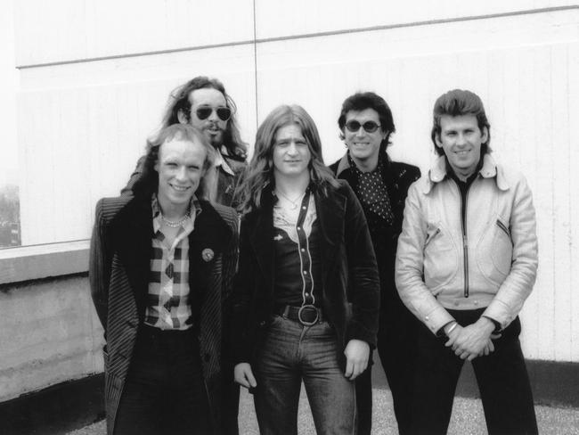 Roxy Music... Brian Eno, Phil Manzanera, Paul Thompson, Bryan Ferry, Andy Mackay