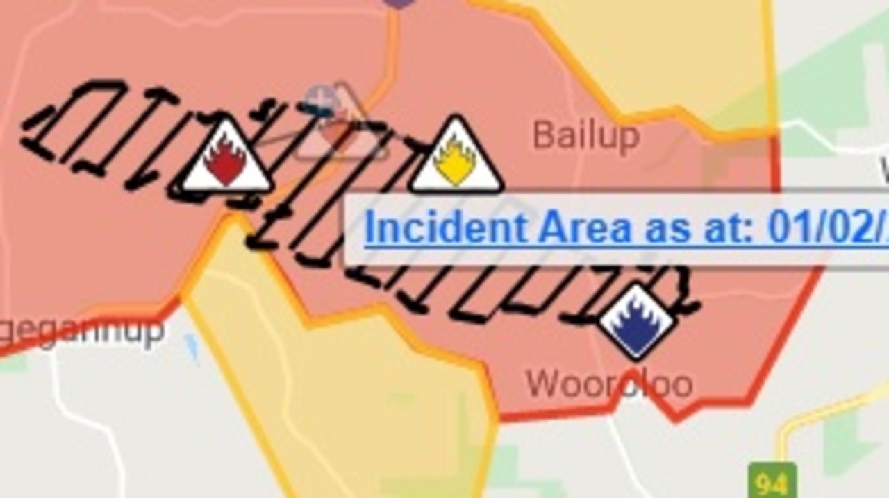 Perth: Bushfire ravages parts of Wooroloo in Shire of Mundaring | news ...