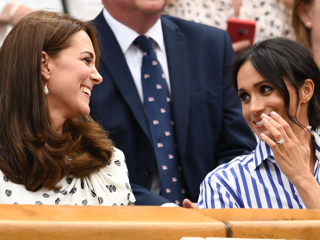 Catherine, Duchess of Cambridge and Meghan, Duchess of Sussex. Picture: Getty