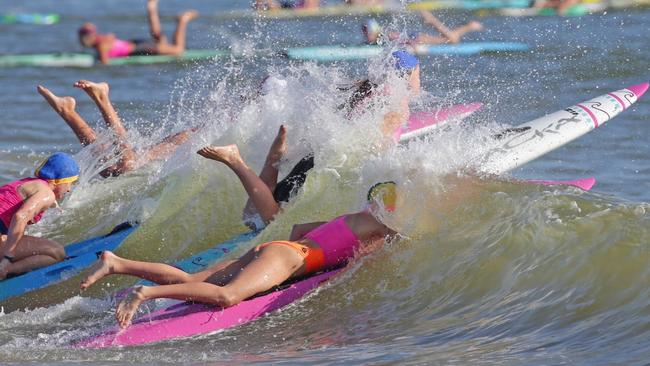 Action on day one of the Aussies on the Gold Coast. Pic: HarvPix