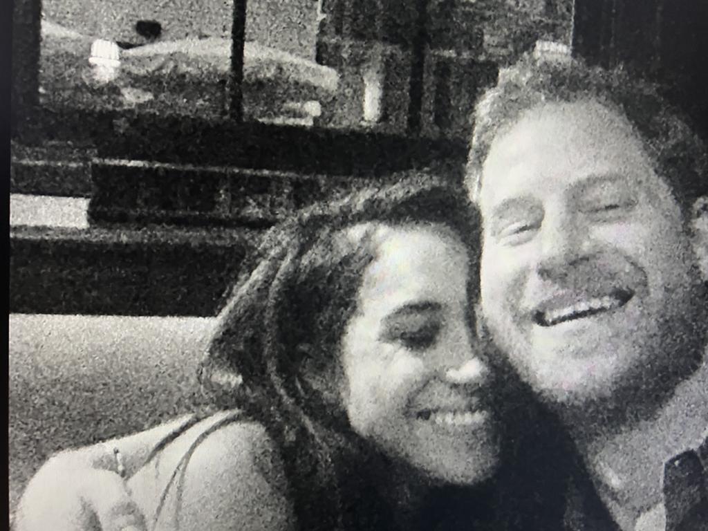 Harry and Meghan on their second date. Picture: Netflix