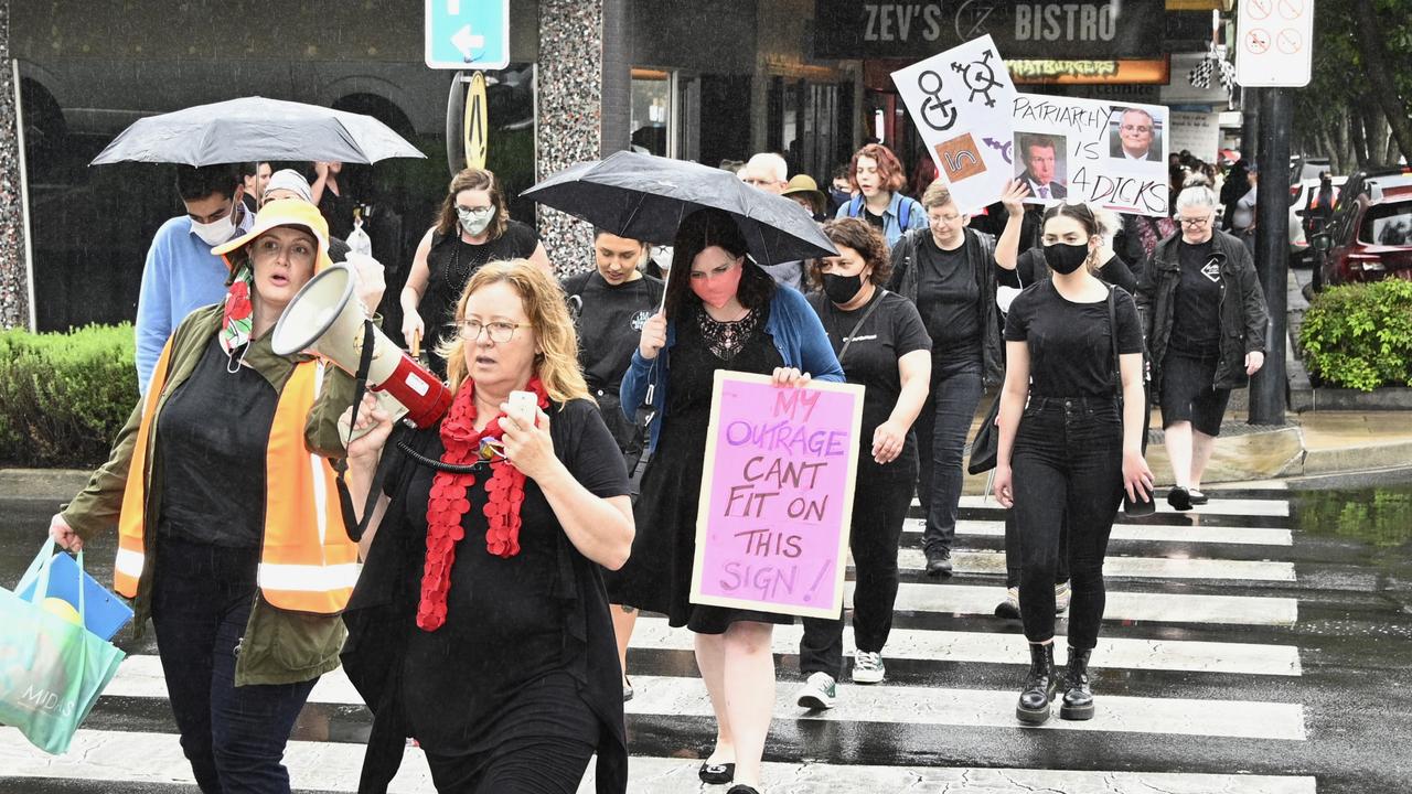 Women's March 4 Justice Toowoomba.