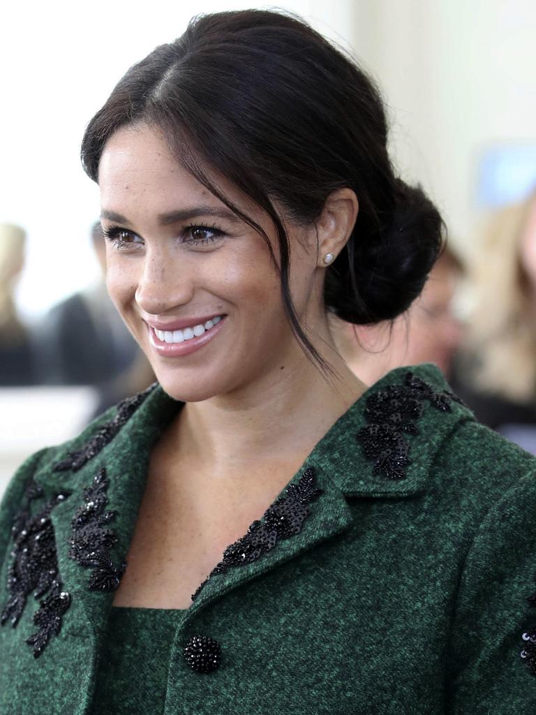 Meghan is due to give birth to her first child any day now. Picture: Chris Jackson/AP