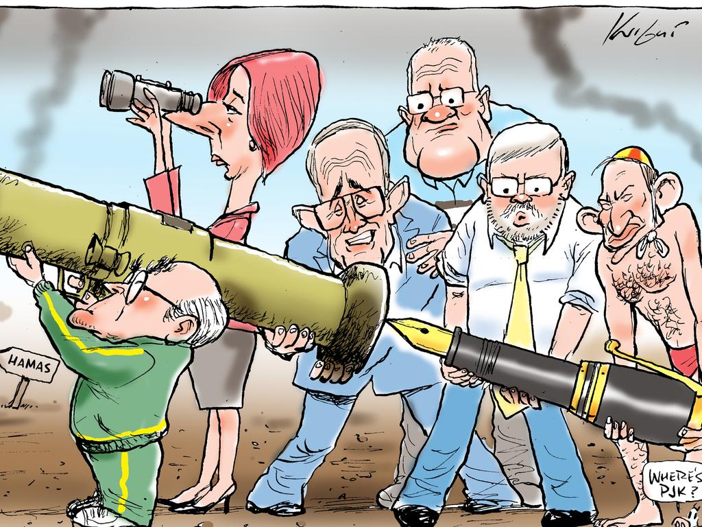 Mark Knight cartoon for Herald Sun, October 31, 2023