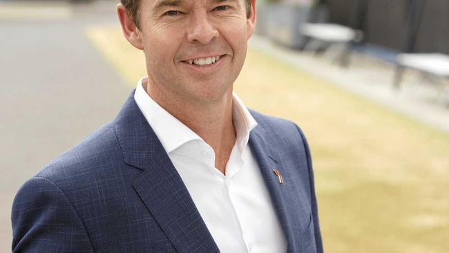 Channel Seven tennis commentator Todd Woodbridge.